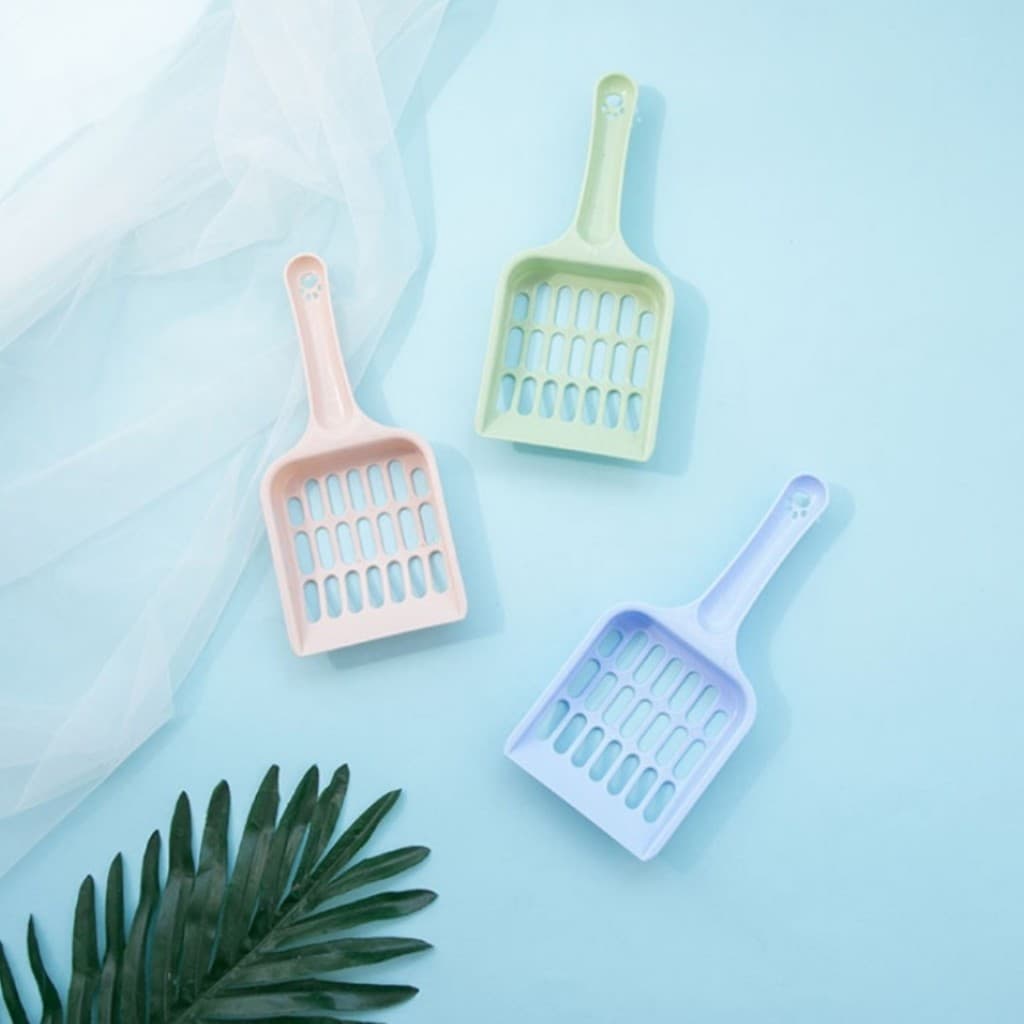 Pá Higiênica Coletora p/ Areia de Gato – Prática, Resistente e Ideal p/ Limpeza Rápida do Pet LR-0066