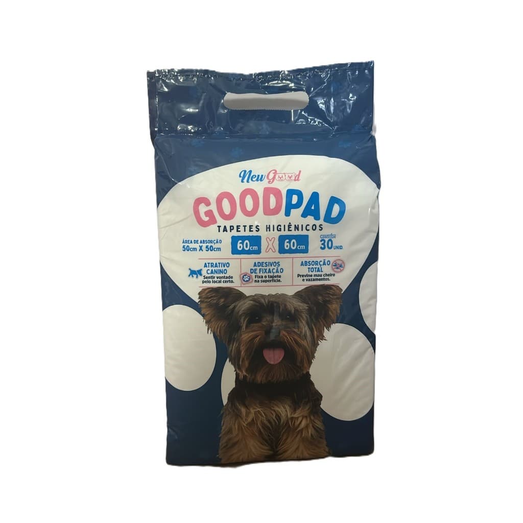 Tapete Higiênico Cães 60x60 Descartável 30 Unidades Pet