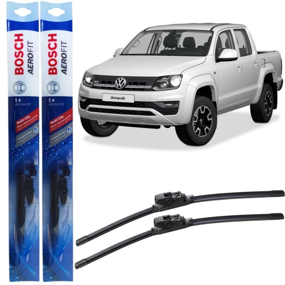 Par Palheta Limpador Para-brisa Paleta Bosch Amarok