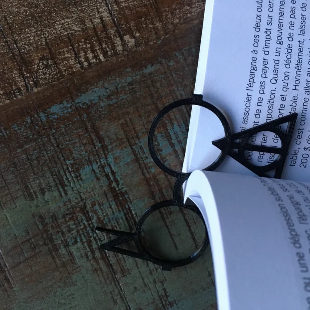 Kit com 5 Marca-Páginas Harry Potter Design Mágico e Sustentável Criativo Colecionável