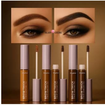 Máscara Para Sobrancelhas Com Cor Mask Brow Thick Ruby Rose 6g