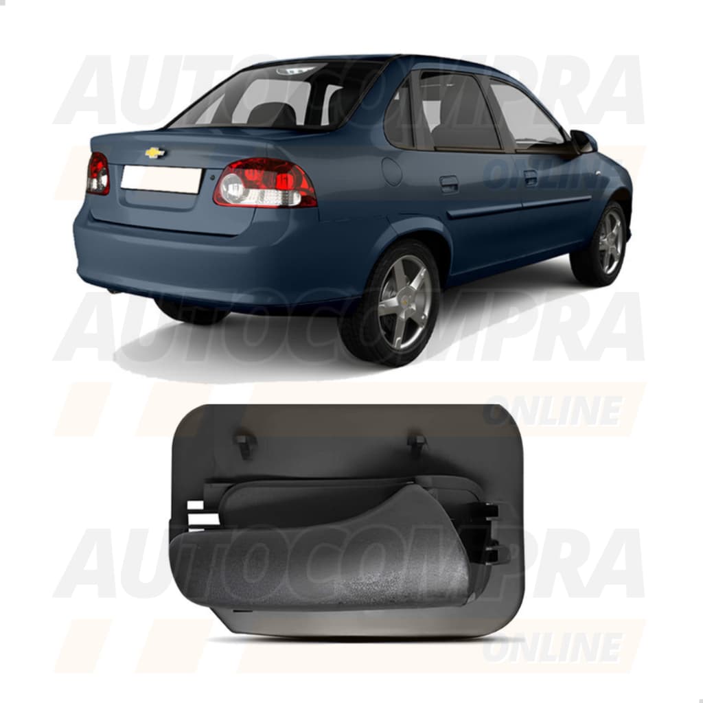 Maçaneta Interna da Porta Traseira Lado Direito Gm Chevrolet Classic 2004 a 2016