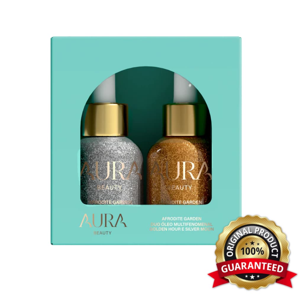 Duo Oleos Multifenomenal Afrodite Garden Aura Beauty Jade Picon - 30ml cada