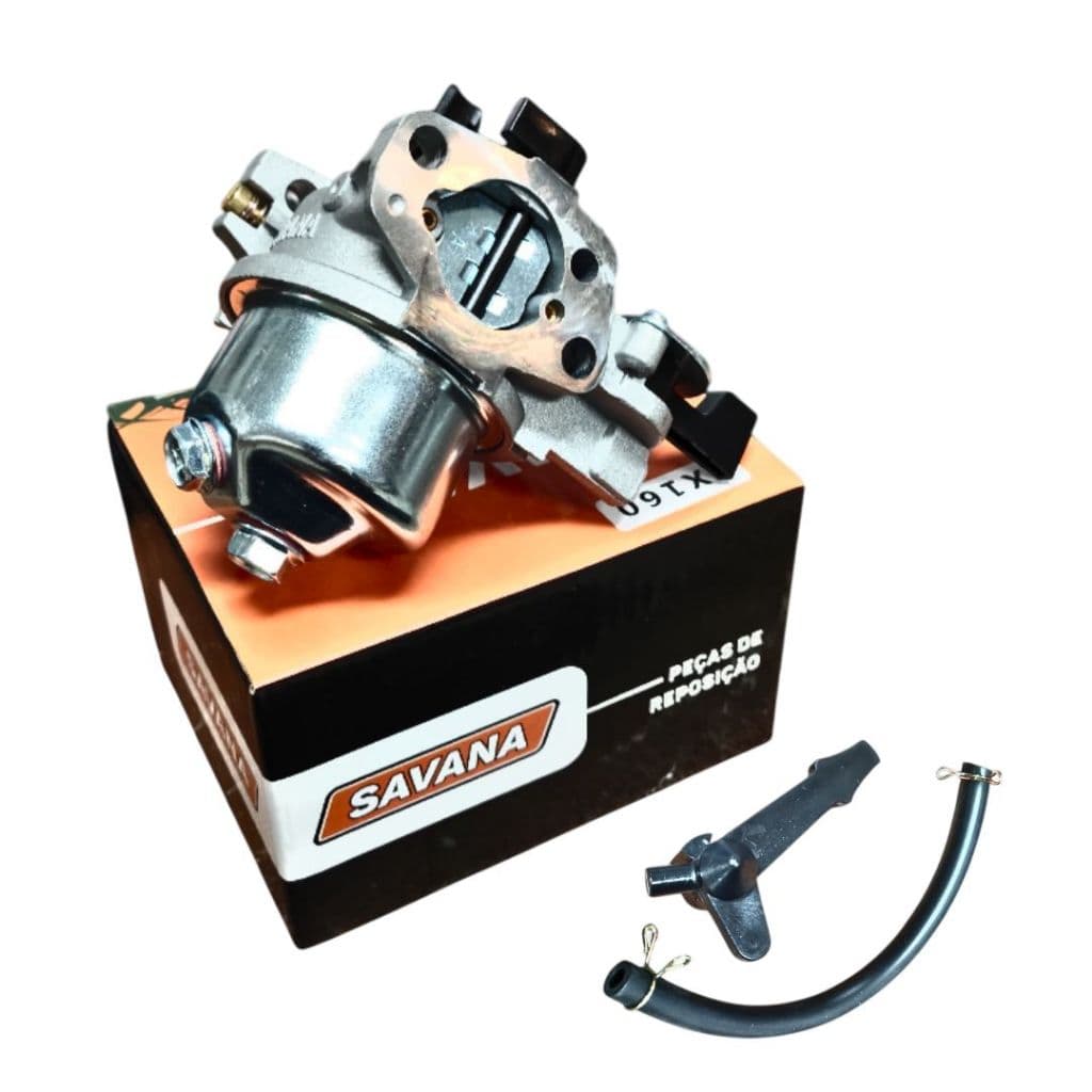Carburador Motor 4 Tempos Estacionário Cortador de Grama 4,0 5,5 6,5 7,0 HP Savana