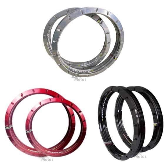 ARO GS PARA MOTO PECAS CG Titan Fan Start ybr factor 18x60 1.85 Dianteira /18x60 1.85 Traseira  PAR MONACO