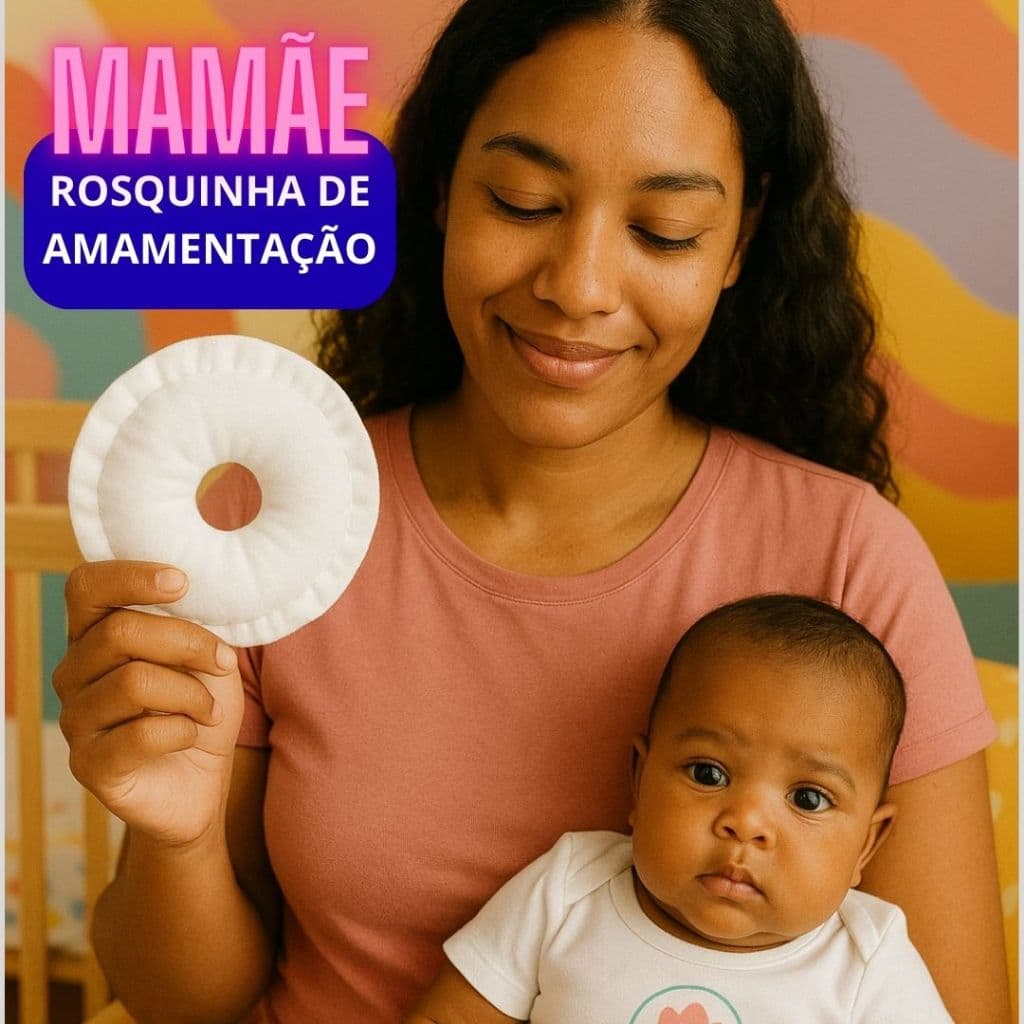 Rosquinha para Sutiã Amamentação lavável Macia 1 PAR, 2 PARES,  3 PARES 4 PARES - Branco, branca