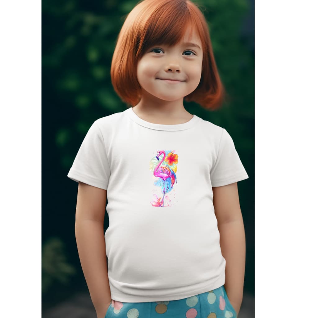 CAMISETA INFANTIL MENINO MENINA FLAMINGO ROSA PINK VERÃO SAFARI TROPICAL ROUPA CAMISA 2