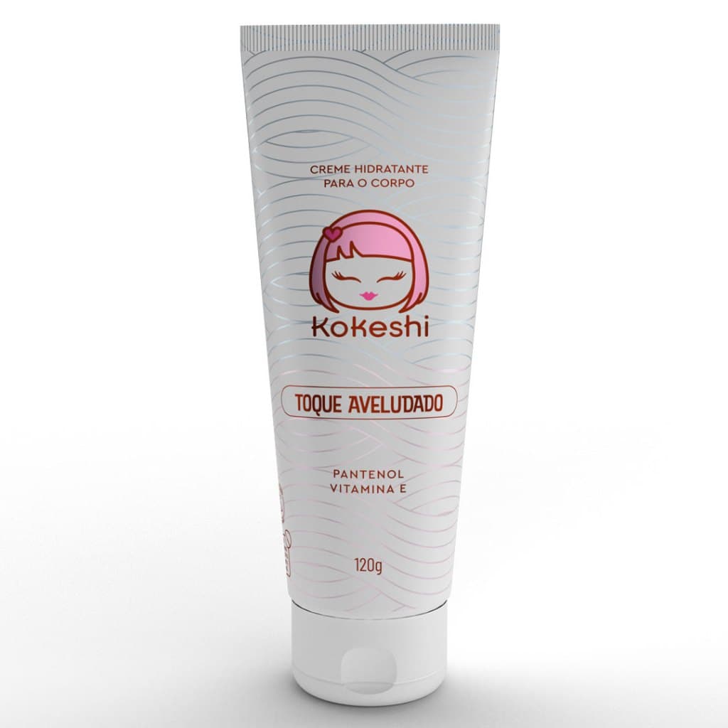 Creme Hidratante Corporal Kokeshi Pele Hidratada Macia Suave 120g