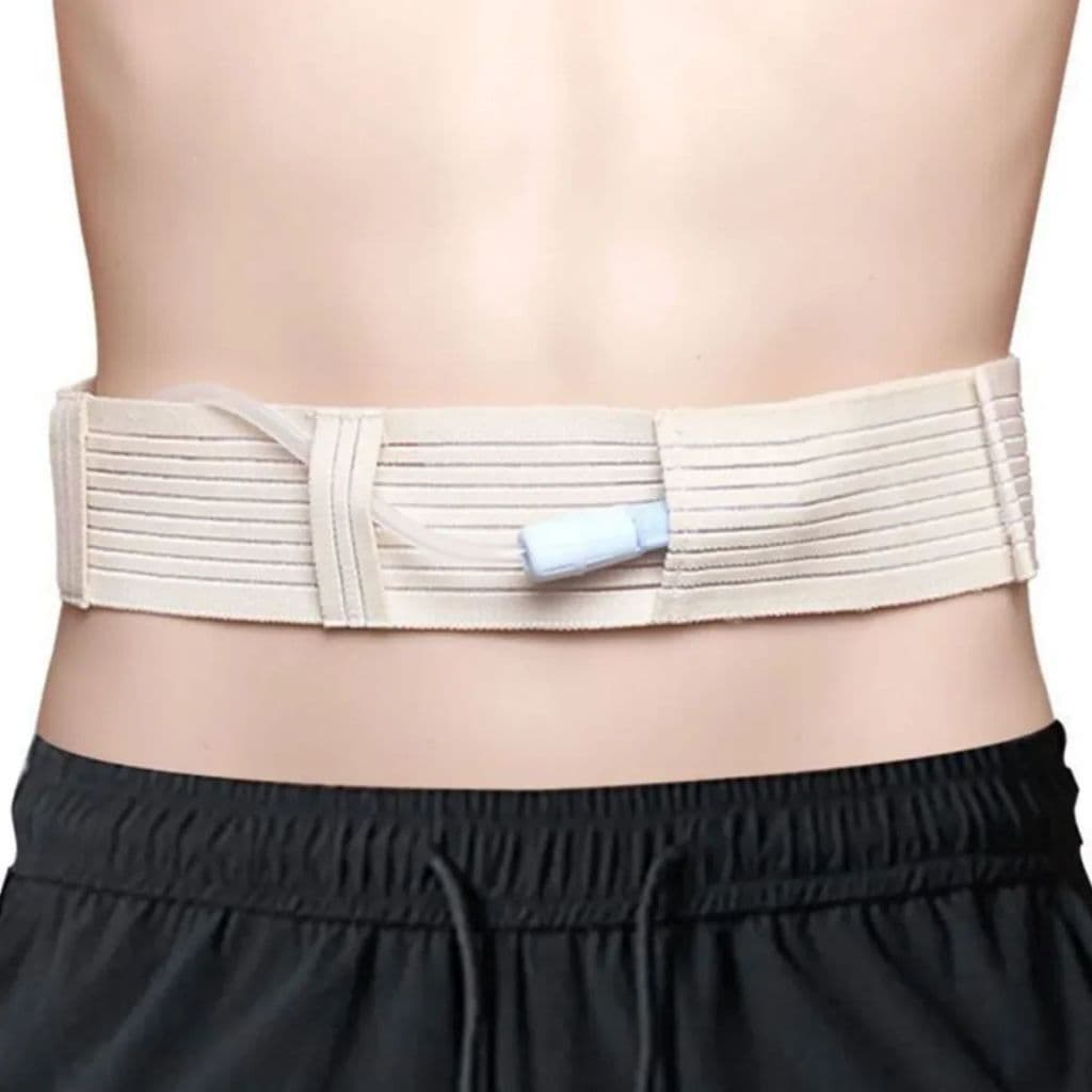 Cinto Abdominal Respirável Ajustável Diálise Peritoneal
