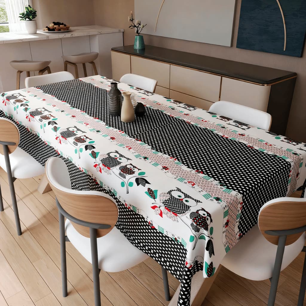 Toalha de Mesa 6 Lugares Retangular 2,00m x 1,40m Oxford Várias Estampas