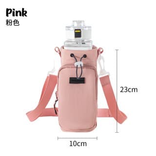 Bolsa de armazenamento com cordão para chaleira portátil para celular ao ar livre, capa para copo térmico, bolsa de viag