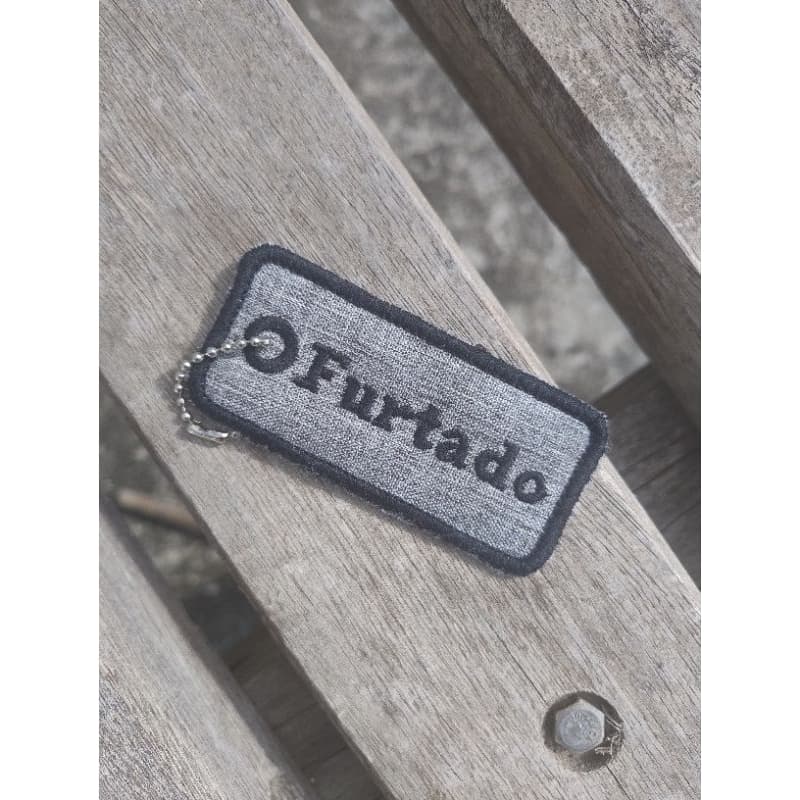 TAG personalizada mala bordada com um nome, Dia dos pais, Identificação de Malas e mochilas. Kit com três.