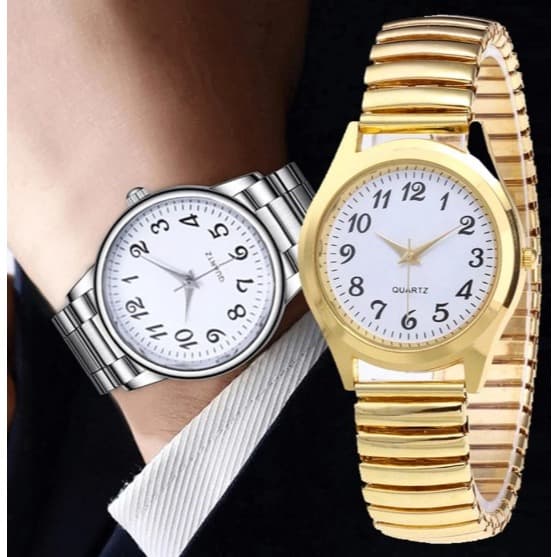 Relógio Feminino Sofisticado | Pulseira e Caixa de Aço Inoxidável Duráveis