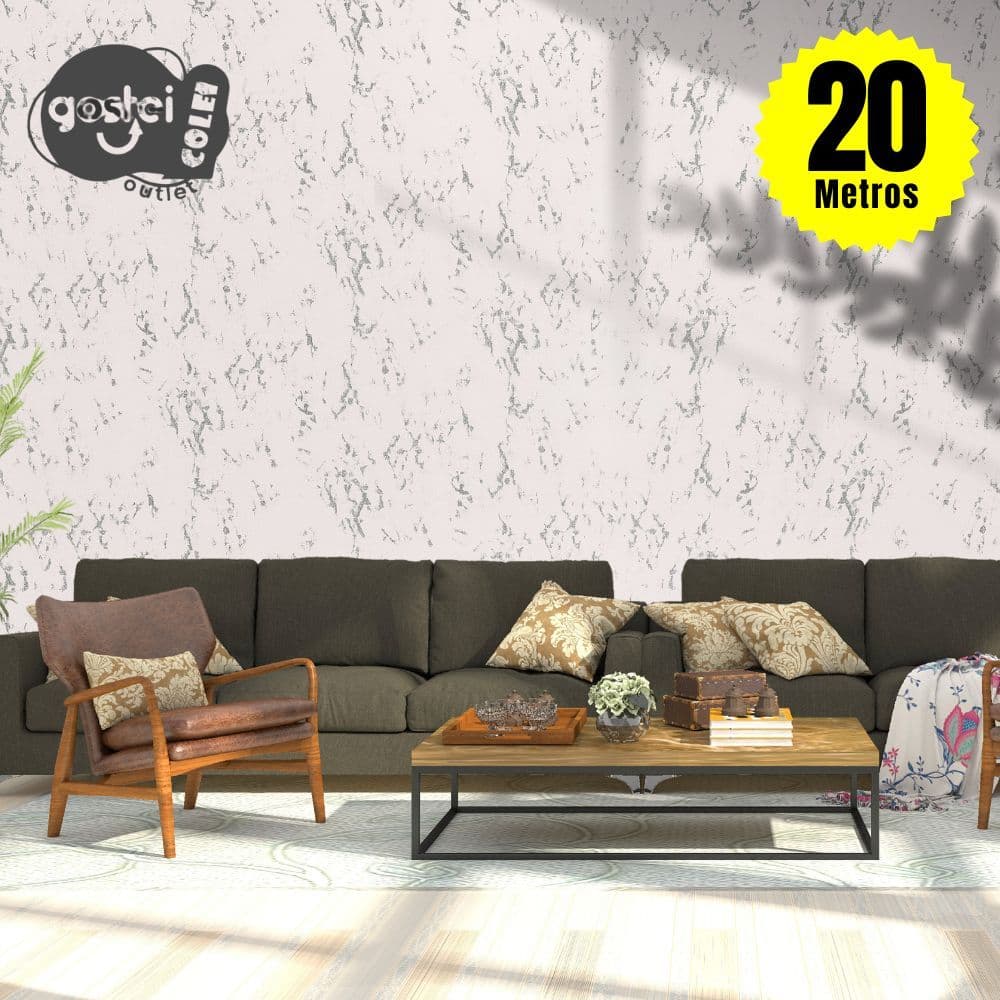 Papel de Parede PREMIUM Rolo 5m x 45CM Autoadesivo Mármore Sala Quarto Cozinha Banheiro