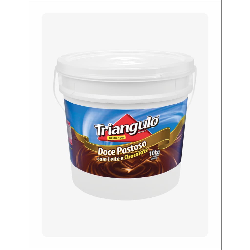 Doce Pastoso com Leite e Chocolate Triângulo Balde 10kg