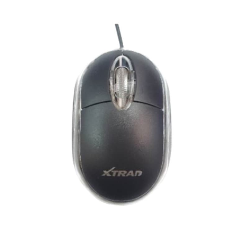 Mouse Óptico Usb Com Fio Xtrad Xt-610 - Preto