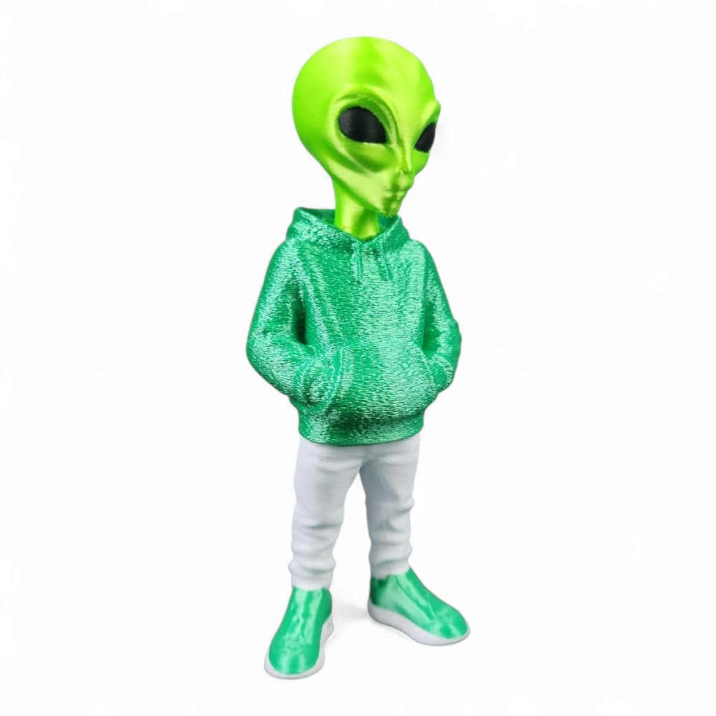 Boneco Alienígena Extraterrestre Descolado 31cm Et