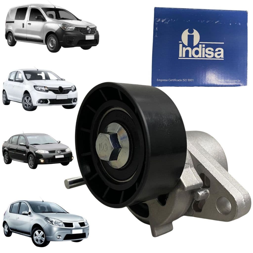Tensor Correia Alternador Renault Duster Scenic Logan Kangoo Symbol Megane Clio Sandero 1.6 2.0 2001 Até 2017