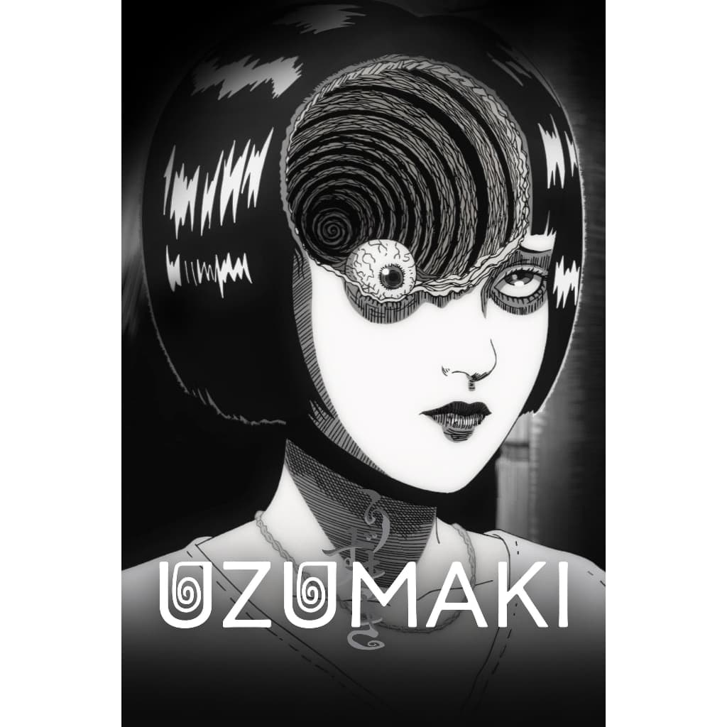 Anime A espiral do horror - Uzumaki de 2024 (completo e dublado) - Junji Ito