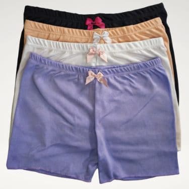 Kit 2 Short Anágua Infantil Confortável Moda Menina Moça De 3 a 12 Anos