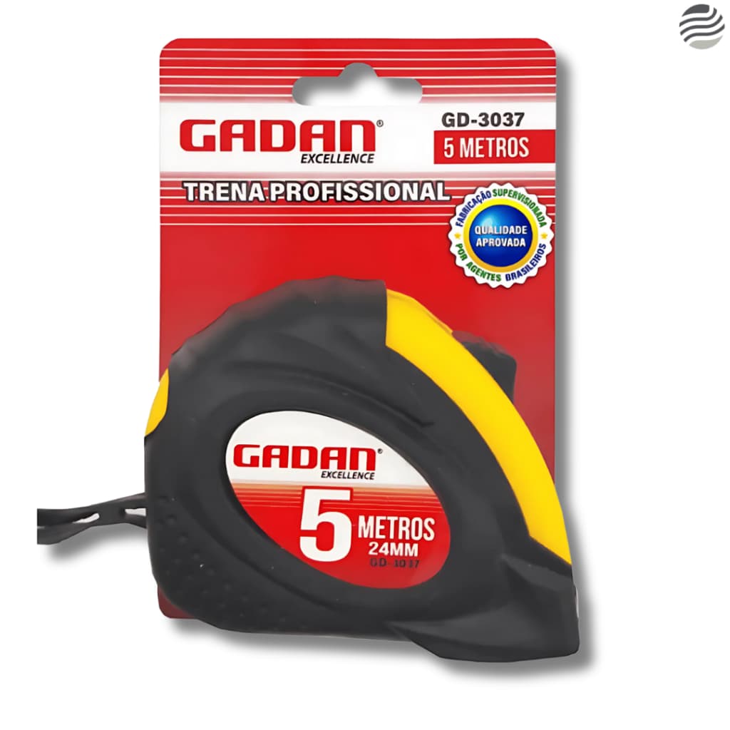Trena Emborrachada 5m - 24mm Profissional Com Trava