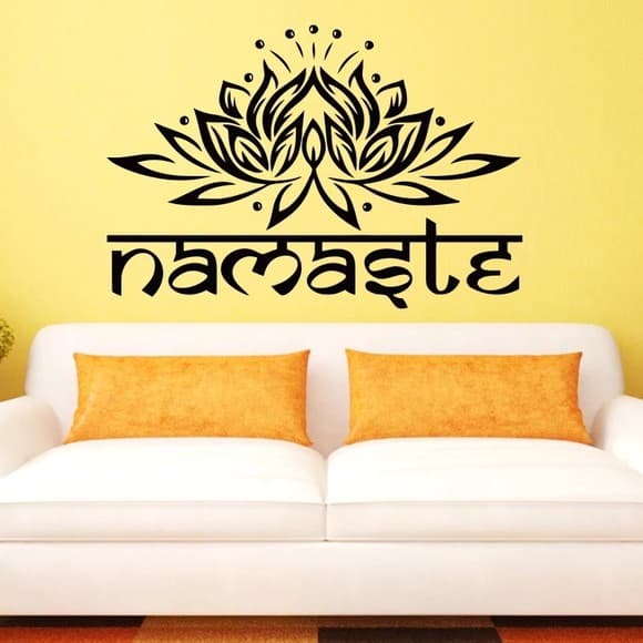 Adesivo Decorativo Indiana Namaste