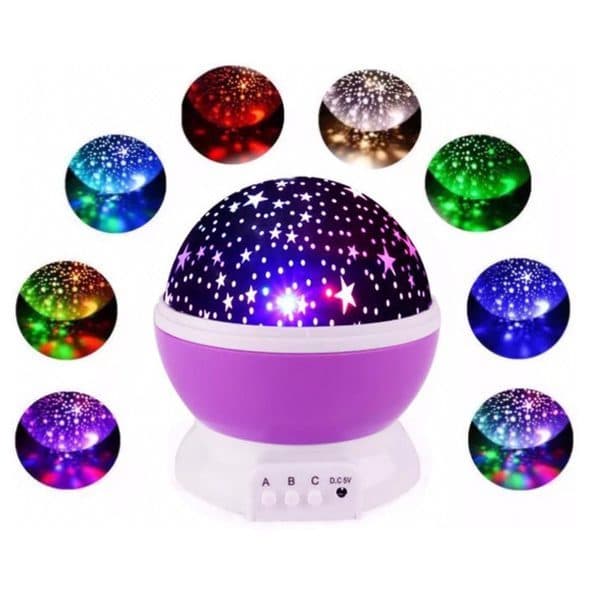 Luminária Projetor Estrela 360 Galaxy Abajur Star Master