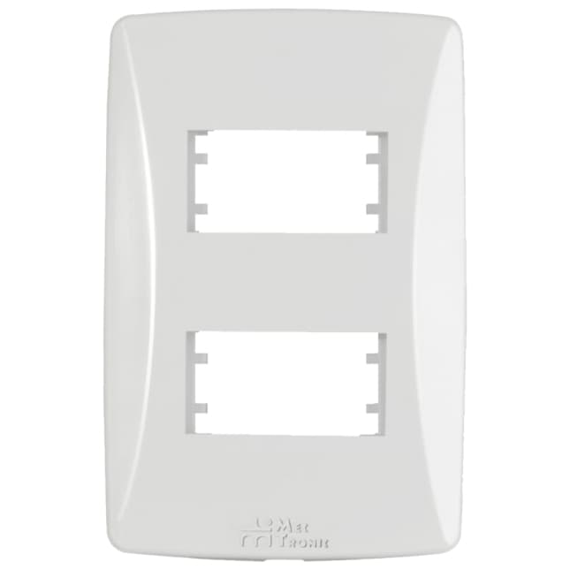Placa 4x2 2 Furo Distanciado Mec 82004/82104