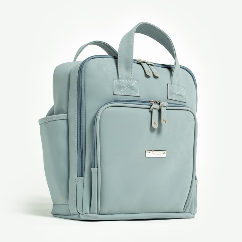 Mochila Maternidade Glamour Azul HUG Grande