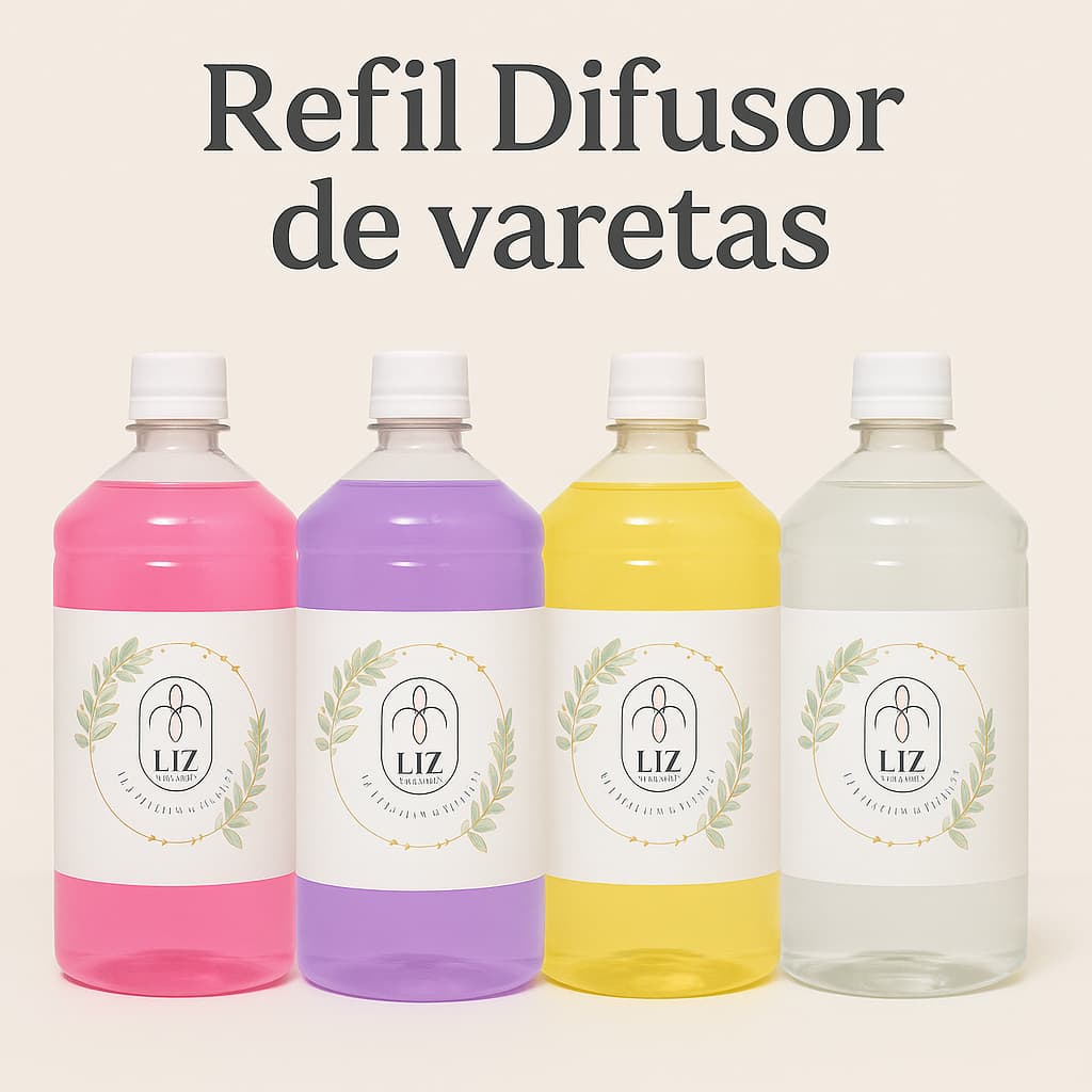 Refil 1 Litro Difusor de Aromas Liz Aromas difusor de varetas