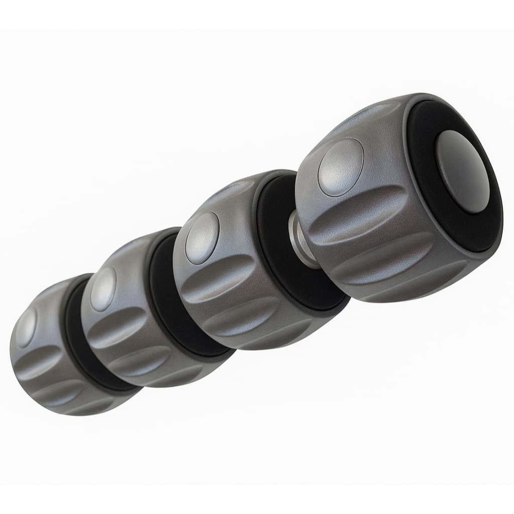 Massageador Manual Magnético Rolo Preto Único - Terumi