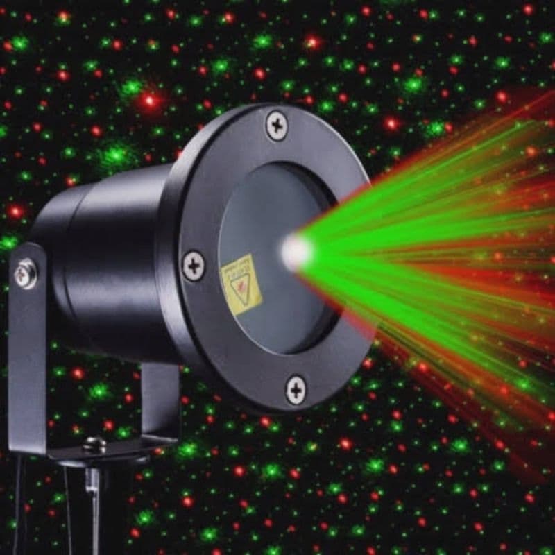 Projetor Natal Led  Jardim Holográfico Laser Espeto