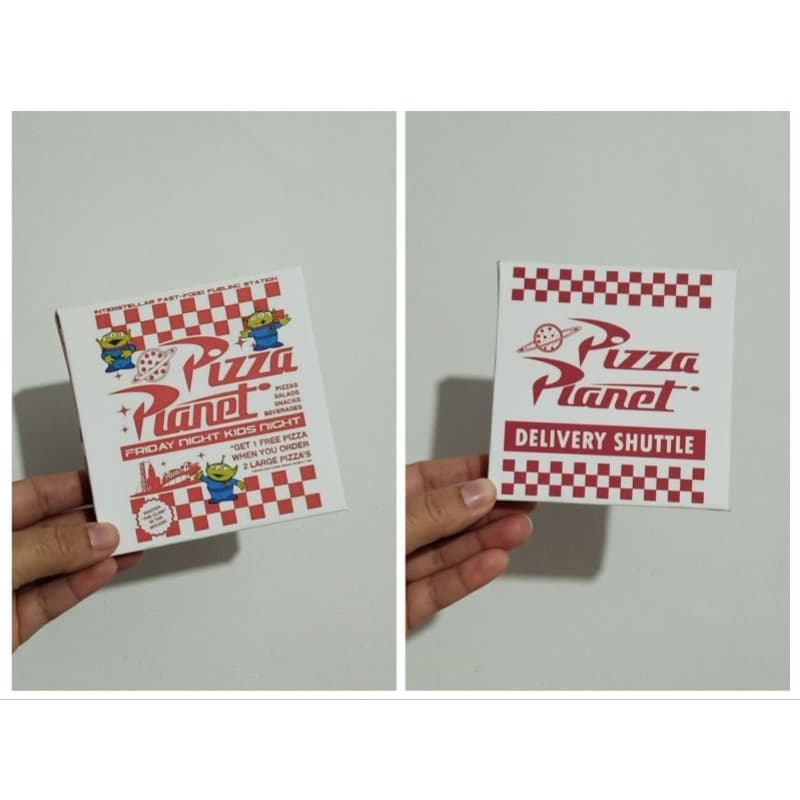 Caixa de Pizza Para Lembrancinha ou Decoração Pizza Planet Toy Story