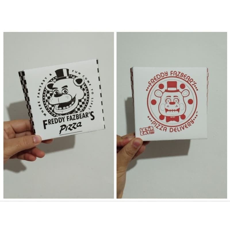 Caixa de Pizza para Lembrancinha ou Decoração Five Night's At Freddy's