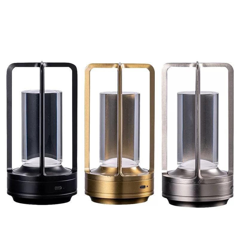 Luminária e Lanterna de Mesa LED Inteligente sem Fio com 3 Níveis de Iluminação