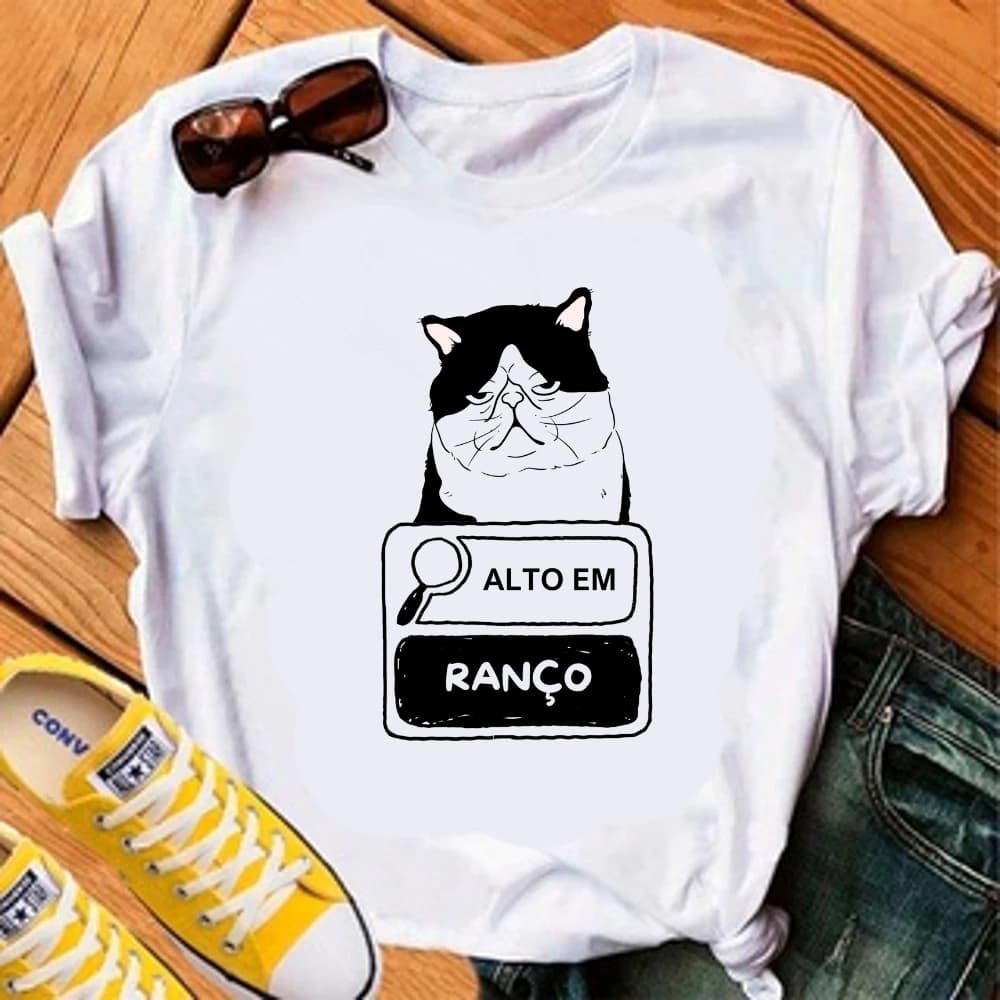 CAMISETA ALTO EM RANÇO - 100% POLIESTER