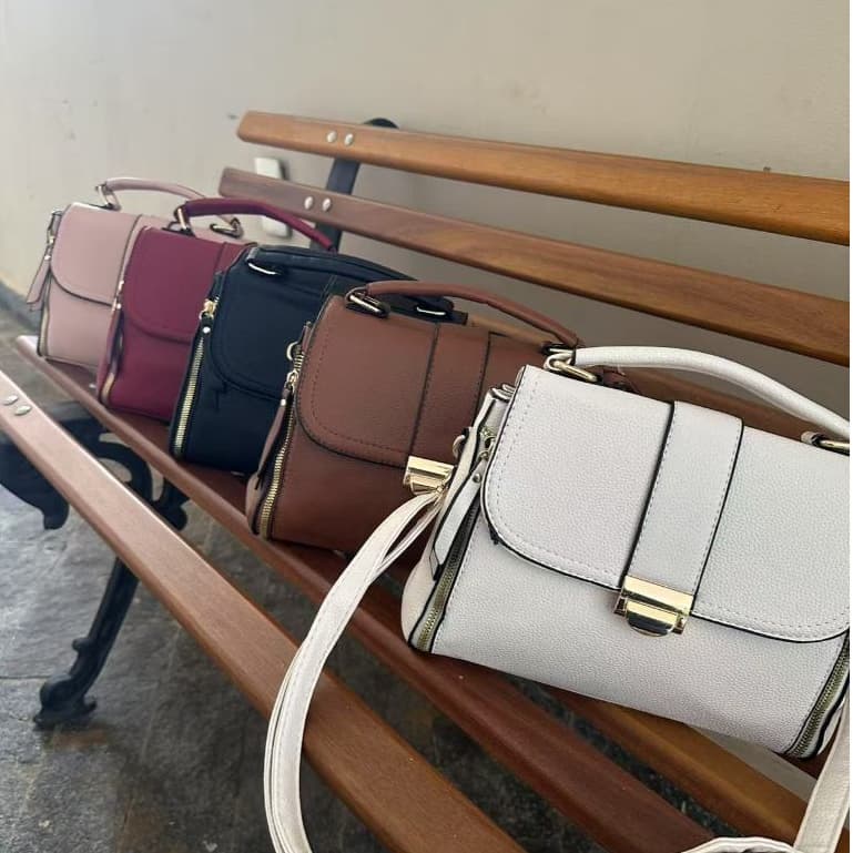 Bolsa Feminina Alça Tiracolo Transversal Media Lançamento Jz2021