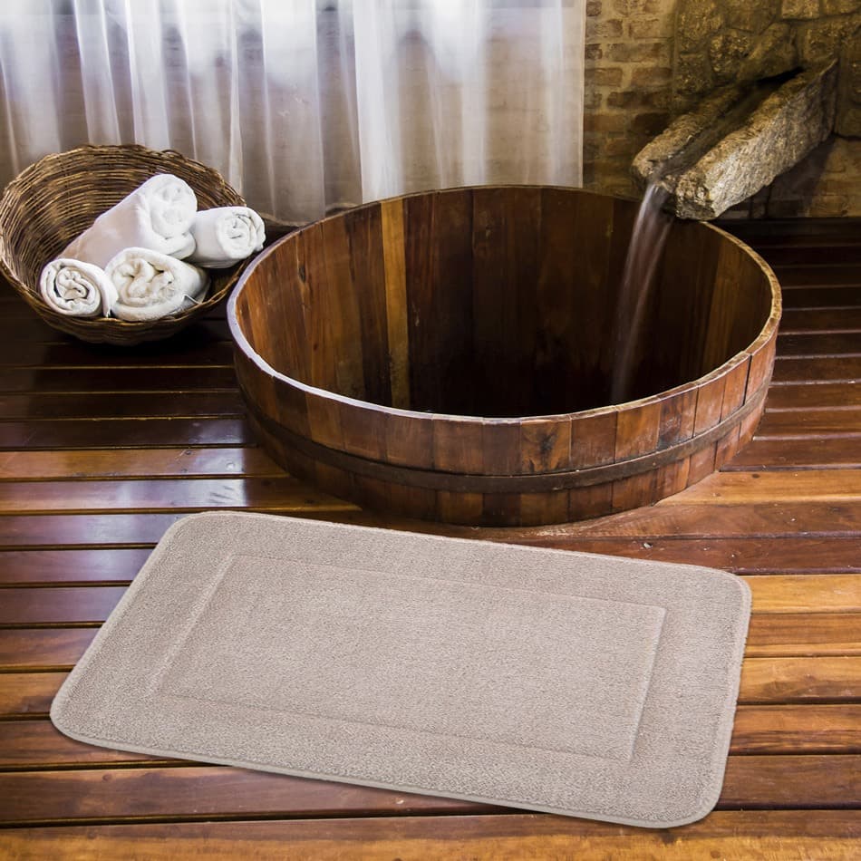 Tapete Para Banheiro Coralis Jolitex Macio Lavabo 40x60 Cm