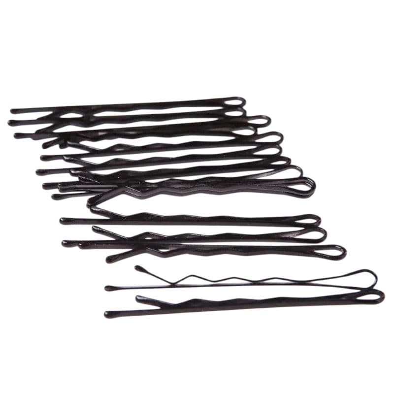 Grampo de Cabelo Preto Kit com 30 Peças Ondulado - Cabelo