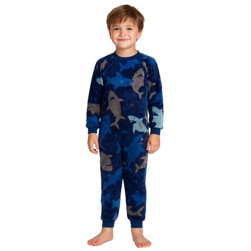 Pijama Infantil Masculino Tubarões