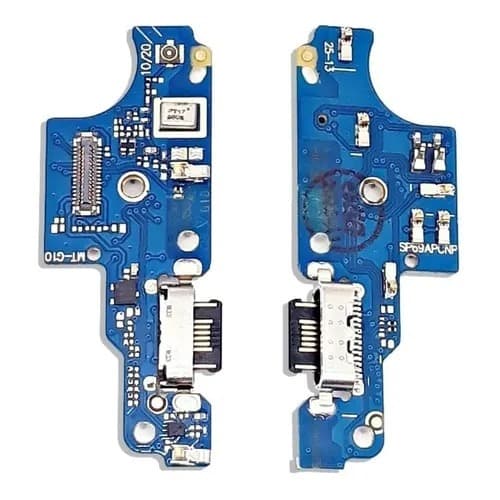 Placa Flex Carga Conector Microfone Compatível Moto G30 Turbo Pklk Premium