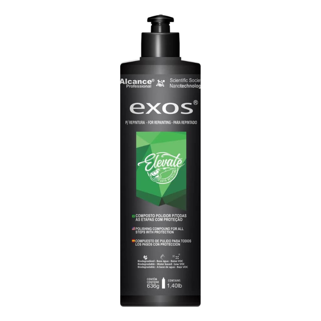 Composto Polidor Exos Para Repintura Automotiva 636g - Alcance