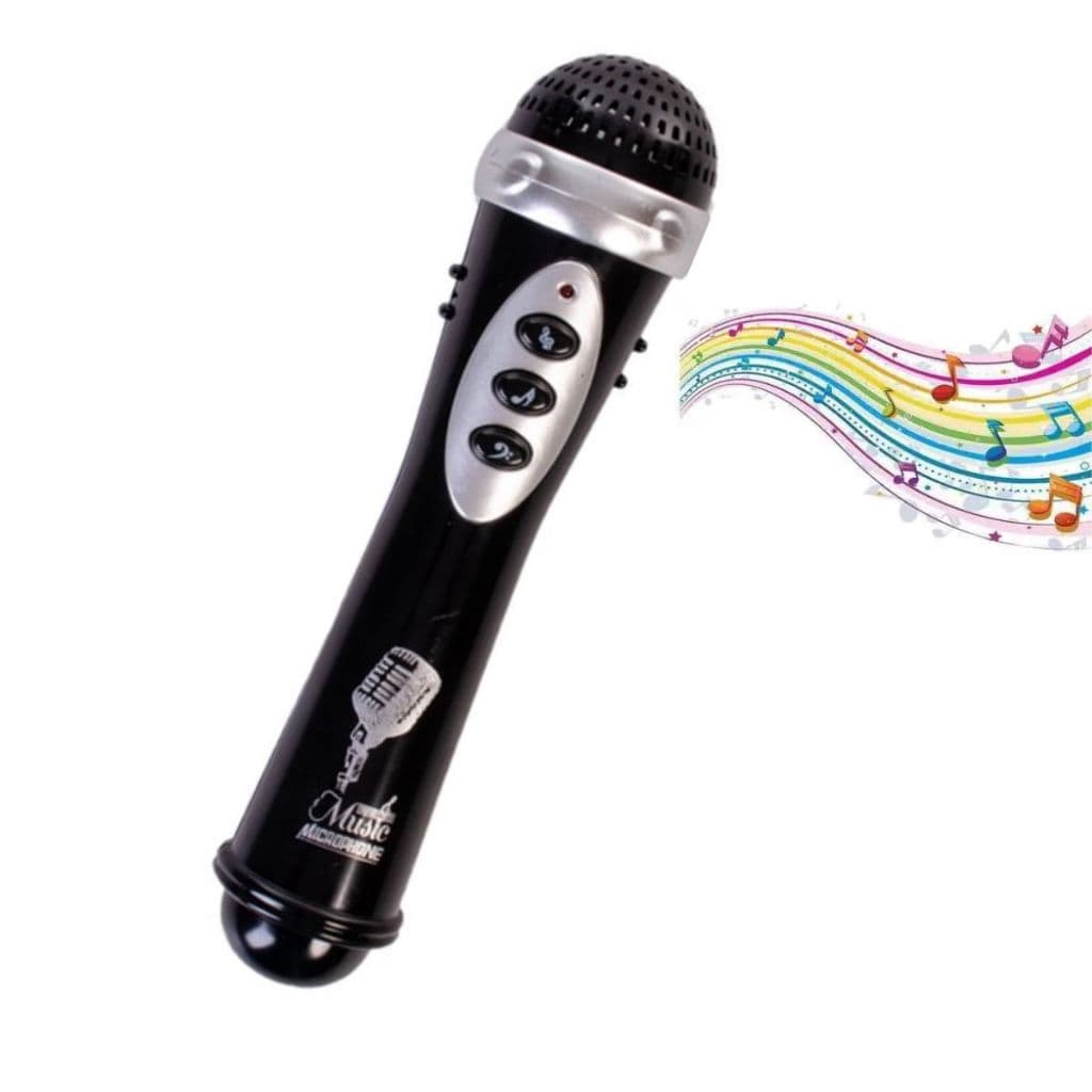 Microfone Musical De Plástico Brinquedo Infantil