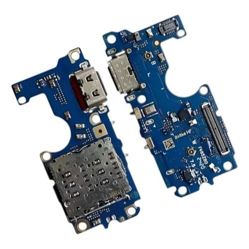 Placa de Carga Sub Placa Turbo Compatível com Motorola Moto G85 XT2427 – USB Tipo-C com Microfone