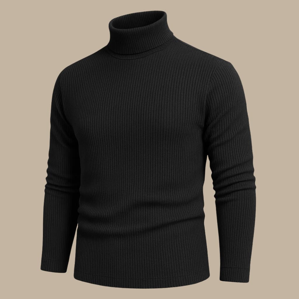 Blusa Cacharrel Masculina Ribana Canelada Manga Longa