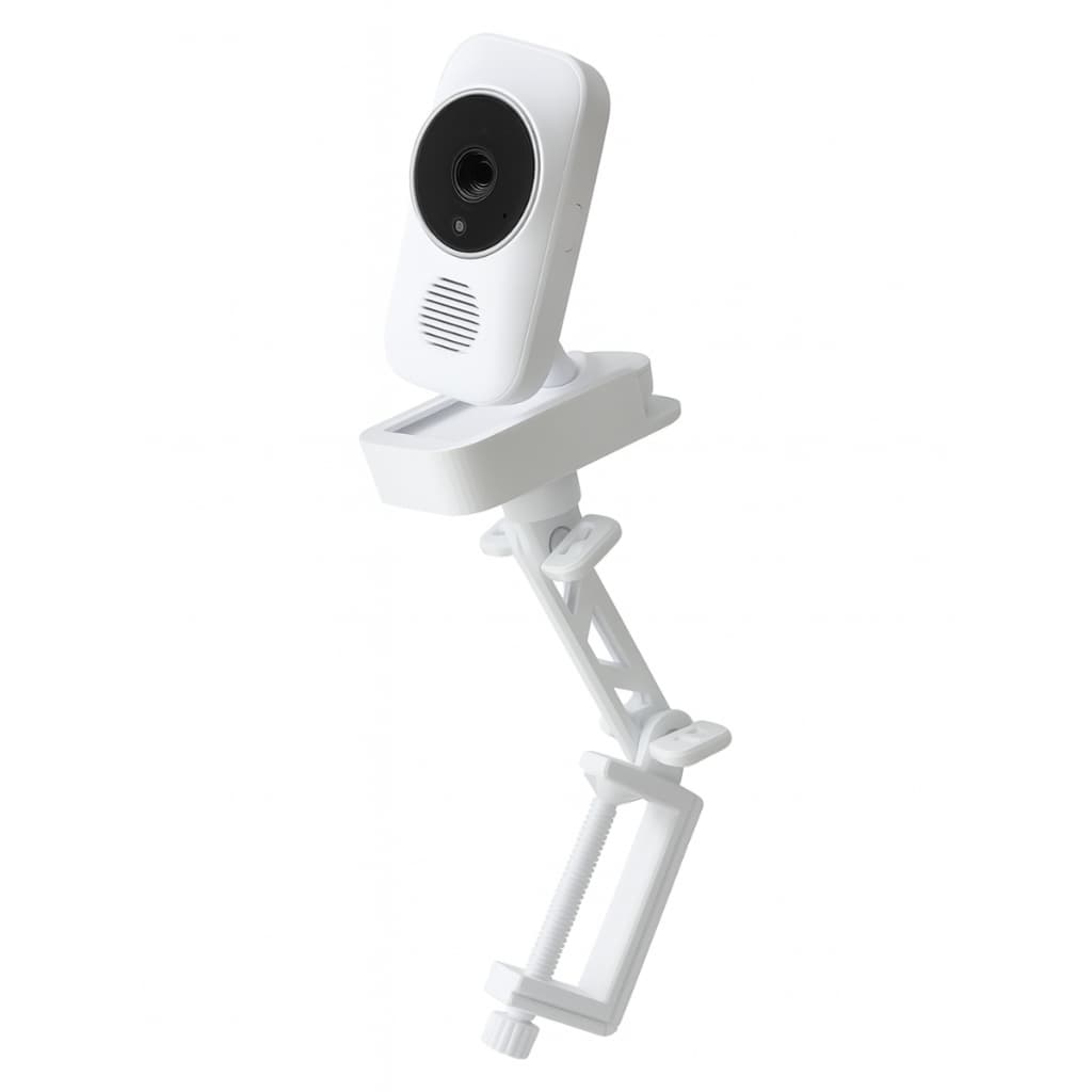 Suporte Baba Eletrônica Motorola Vm483 Camera Motorola  Articulado Ajustavel Posição