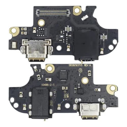 Placa Flex Carga Conector Microfone Compatível Moto G100