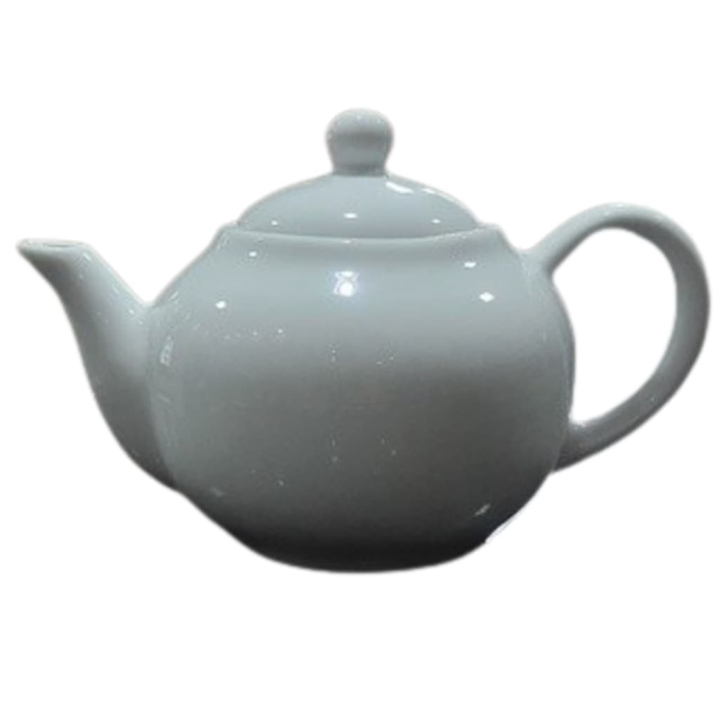 Bule Chaleira 500ml - Café Chá Leite - Porcelana Branca,VAI AO FORNO E MICRO ONDAS