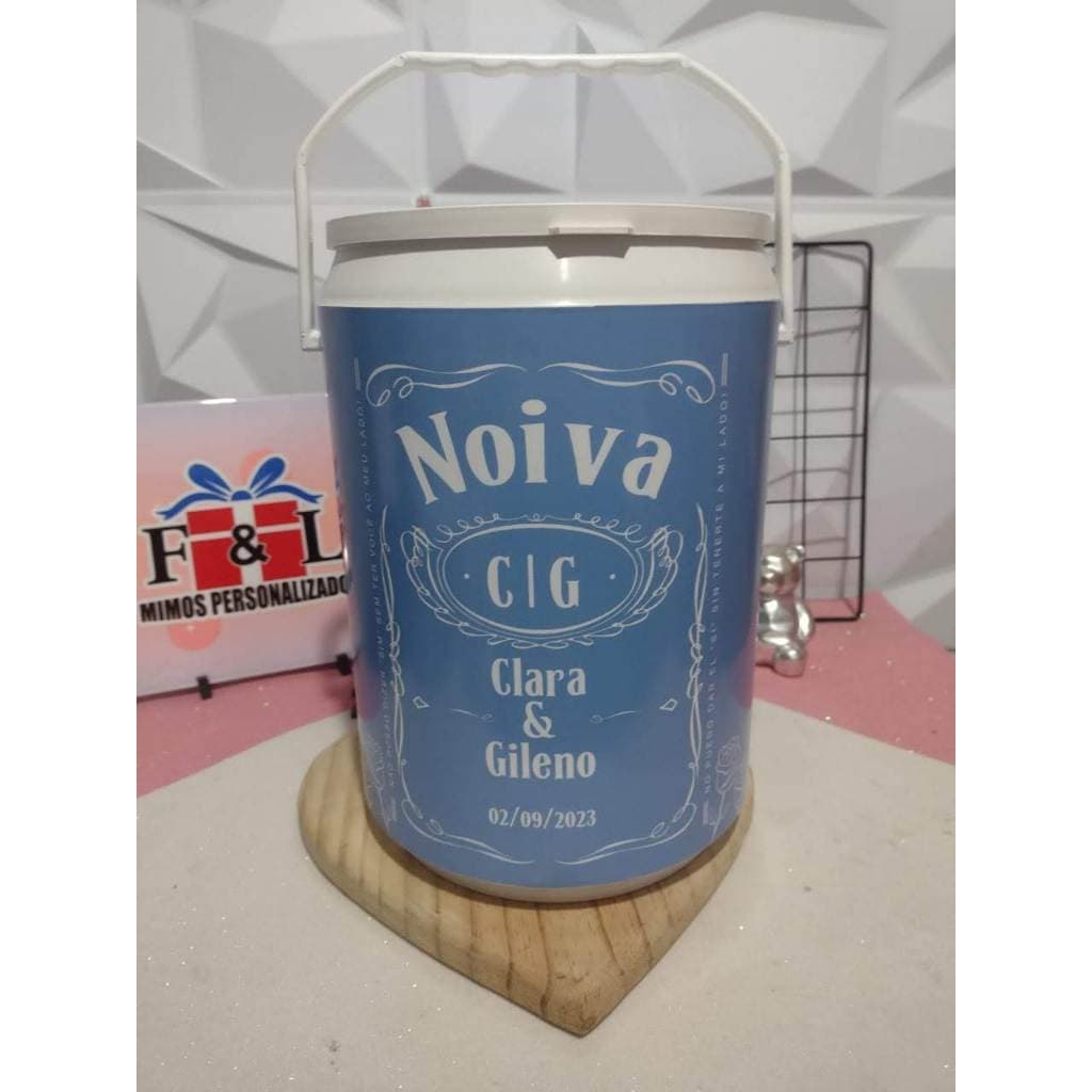 Cooler térmico personalizado - 6 latas