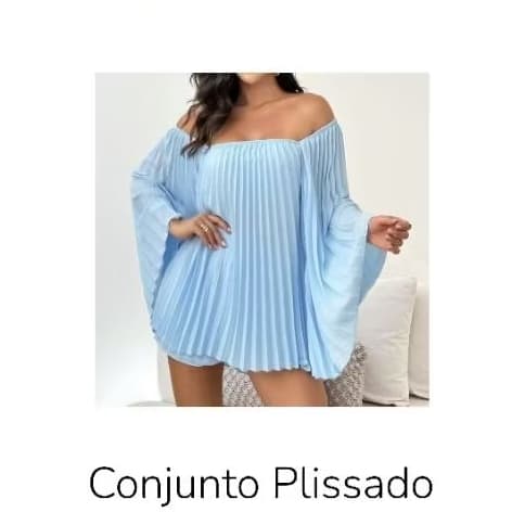 Conjunto Plissado.